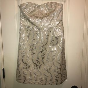 American Eagle strapless dress